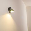 Schelde vägglampa utomhus, Vägglampa LED Antracit, 1-ljuskällor