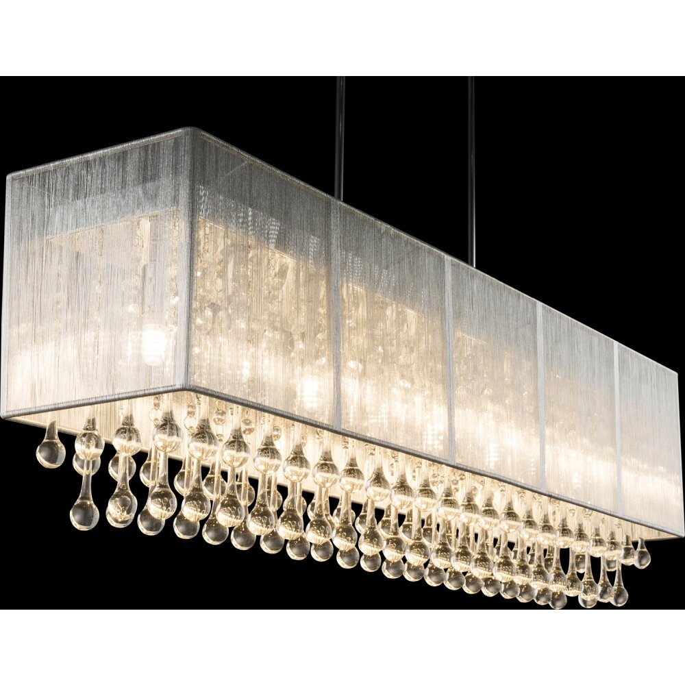 Globo SIERRA Pendellampa LED Krom, 8-ljuskällor main product photo