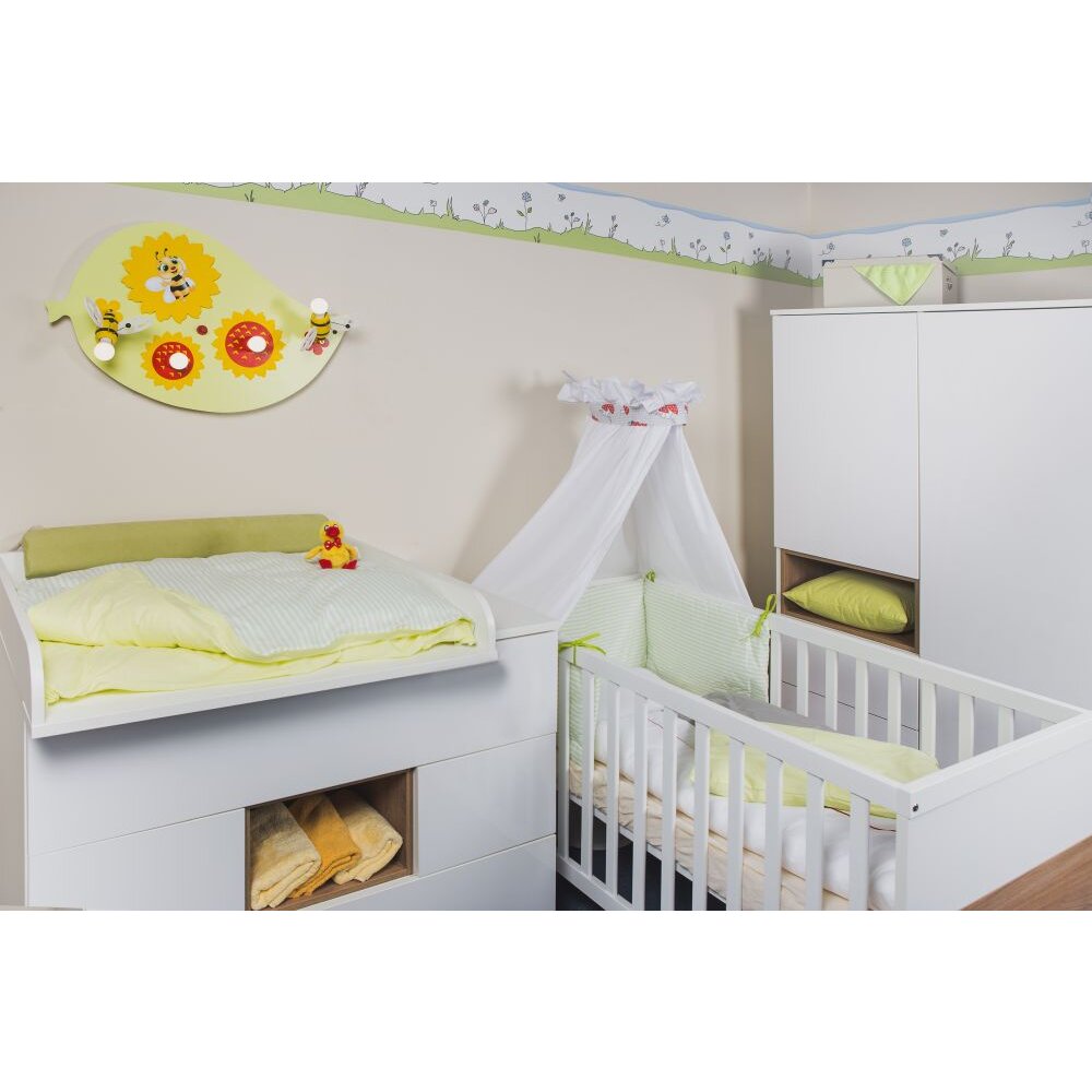 Elobra Barnbelysning MAJA Vägglampa Grön, 4-ljuskällor main product photo