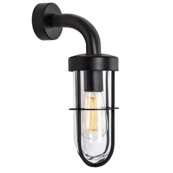 KS Erlichting Porto Vägglampa Svart, 1-ljuskällor KS Erlichting Porto Vägglampa Svart, 1-ljuskällor