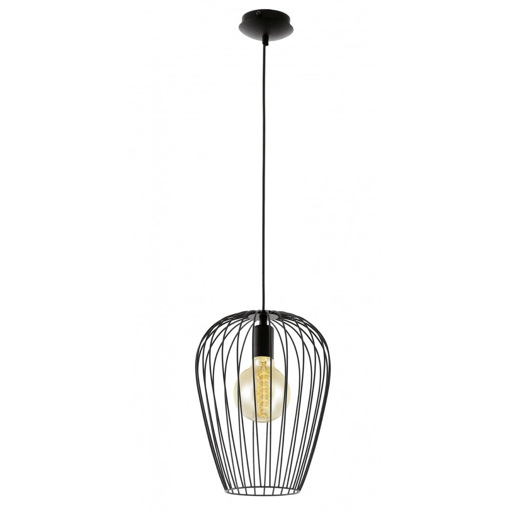 Eglo Lampor NEWTOWN Pendelbelysning Svart, 1-ljuskällor main product photo