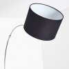 Wiby Golvlampa, Läslampa Nickel matt, 1-ljuskällor