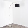 Wiby Golvlampa, Läslampa Nickel matt, 1-ljuskällor