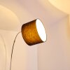 Wiby Golvlampa, Läslampa Nickel matt, 1-ljuskällor