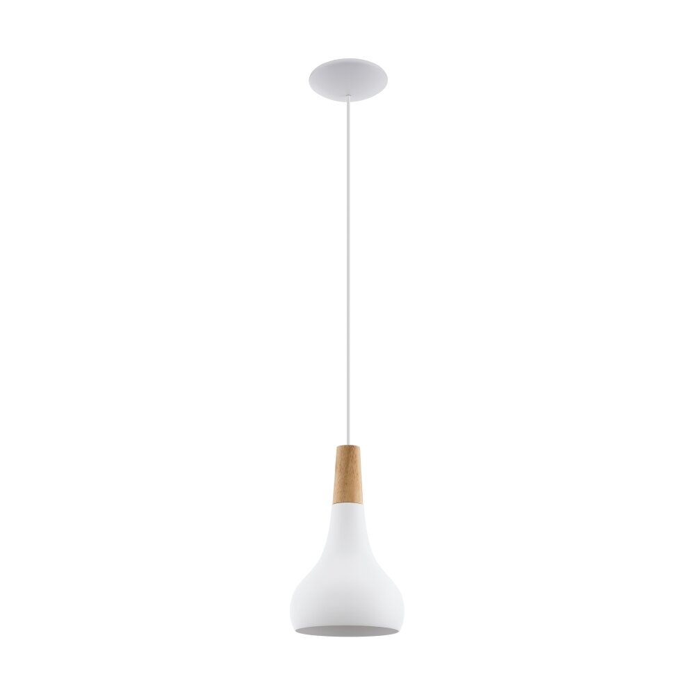 Eglo SABINAR Pendellampa Vit, 1-ljuskällor main product photo