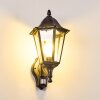 Esteli vägglampa utomhus, Vägglampa Svart, 1-ljuskällor, Rörelsedetektor