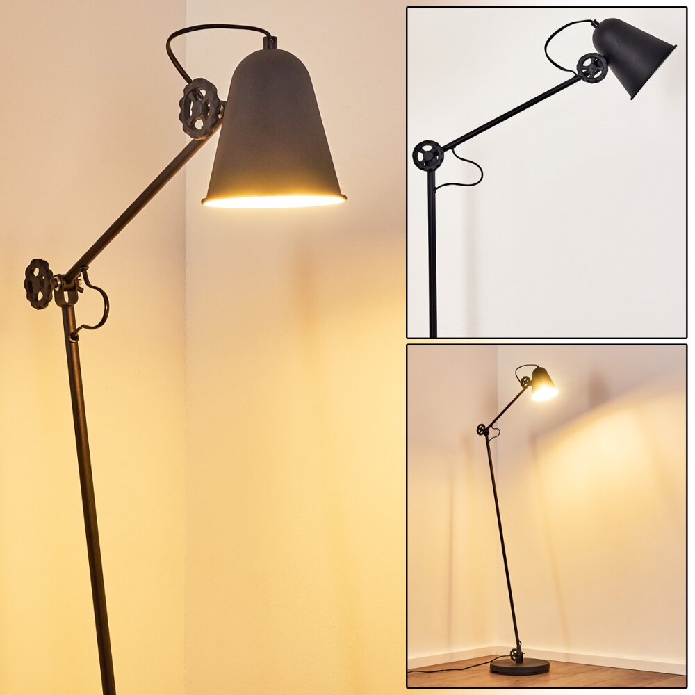 Pany Golvlampa, Läslampa Svart, 1-ljuskällor main product photo