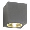 LCD Brilon vägglampa utomhus, Vägglampa LED Grått, 1-ljuskällor