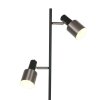 Steinhauer Fjorgard Golvlampa Svart, 2-ljuskällor