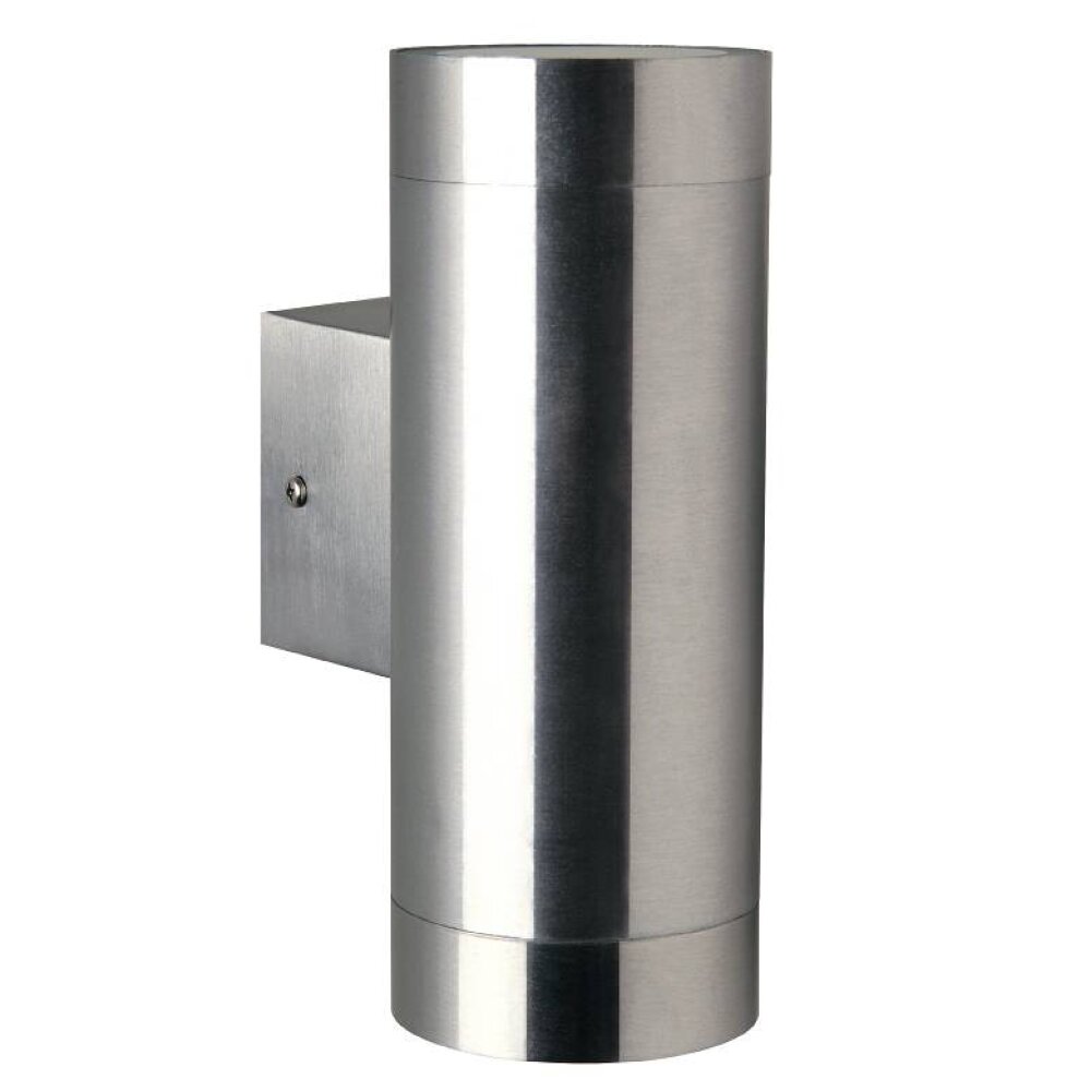 Nordlux TIN Vägglampa Rostfritt stål, 2-ljuskällor main product photo