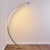 Ruswil Golvlampa, Läslampa LED Nickel matt, 1-ljuskällor