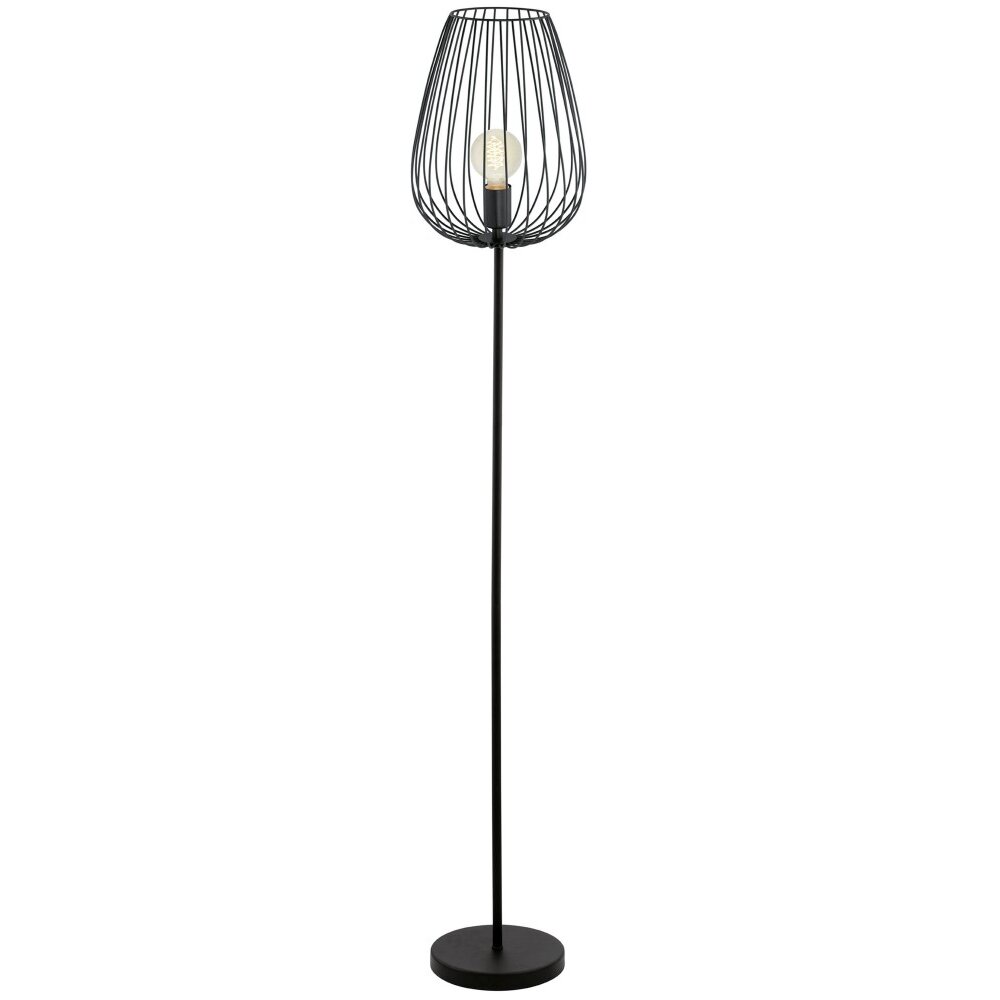 Eglo Lampor NEWTOWN Golvlampa Svart, 1-ljuskällor main product photo