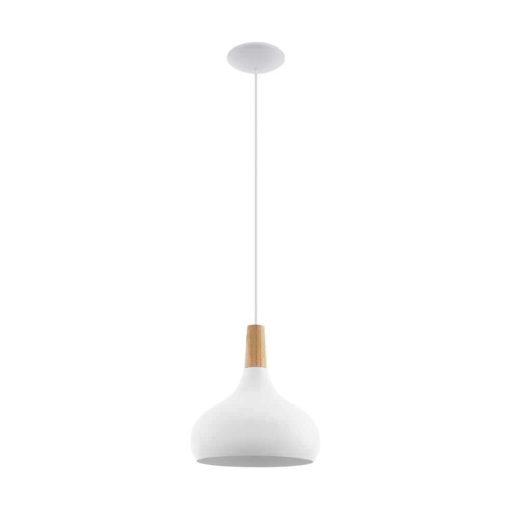 Eglo SABINAR Pendellampa Vit, 1-ljuskällor main product photo