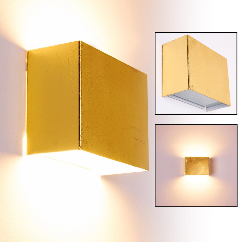 Dorata Up & Down Lampa, Vägglampa Guld, 1-ljuskällor main product photo