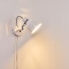 Stranderott Vägglampa, Läslampa Krom, Vit, 1-ljuskällor