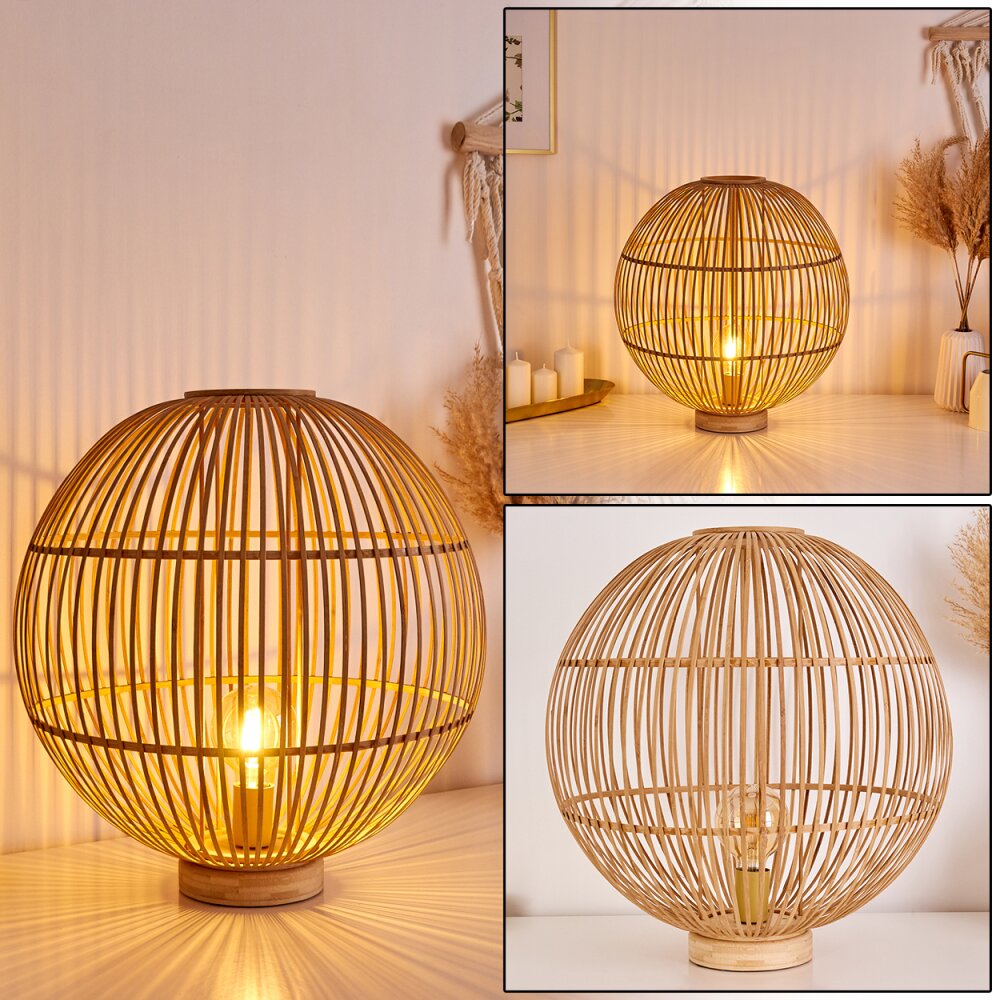 Lares Bordslampa ljusbrun, 1-ljuskällor main product photo