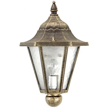 Albert Lampor 229 Utomhusbelysning, vägglampa utomhus Brun, Mässing, 1-ljuskällor