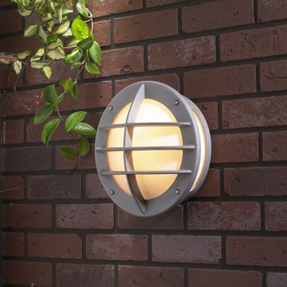 Konstsmide Lampor Oden Vägglampa Silver, 1-ljuskällor main product photo