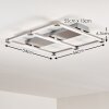 Beken Taklampa LED Stål borstat, 1-ljuskällor