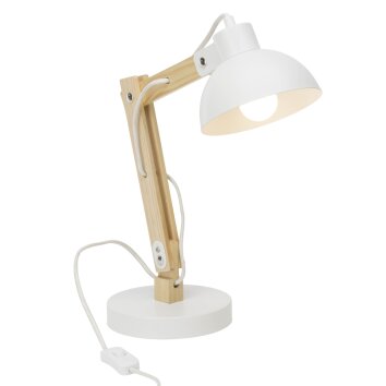 Brilliant Lampor Moda Bordslampa Vit, 1-ljuskällor