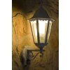Lutec Lampor BRISTOL vägglampa utomhus, Vägglampa Genomskinlig, klar, Vit, 1-ljuskällor, Rörelsedetektor
