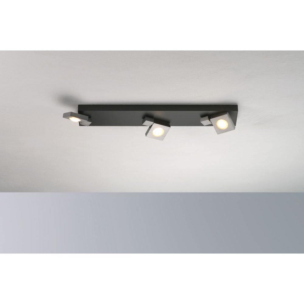 Bopp Flash Taklampa LED Antracit, Svart, 3-ljuskällor main product photo