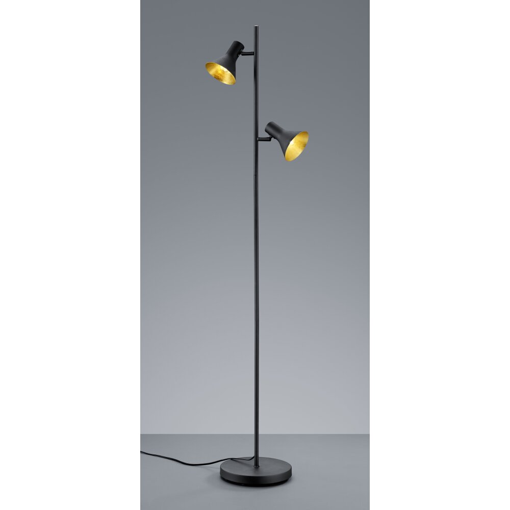 Reality NINA Golvlampa Svart, 2-ljuskällor main product photo