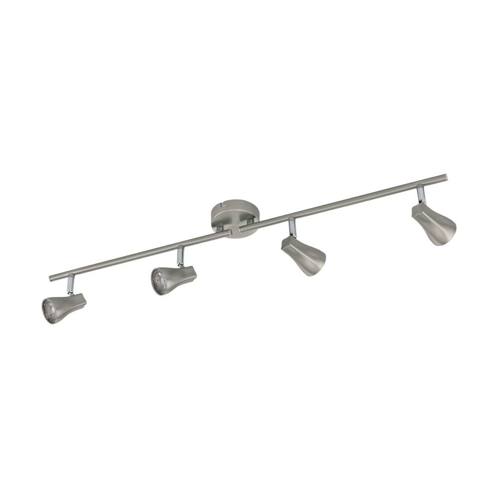 Eglo TIBERIO Taklampa, Takstrålkastare LED Nickel matt, 4-ljuskällor main product photo
