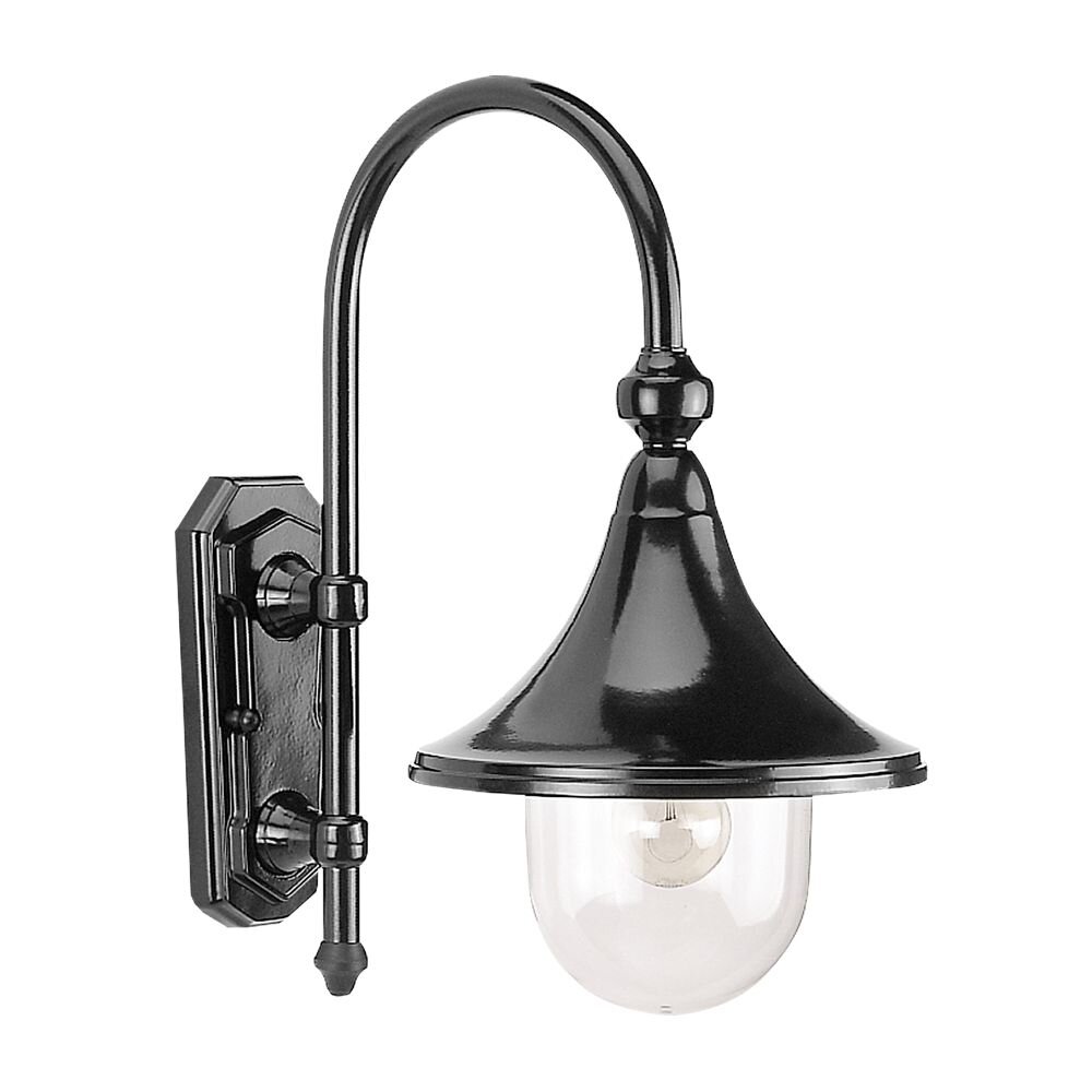 KS Erlichting Rimini Vägglampa Svart, 1-ljuskällor main product photo