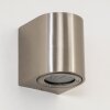 Mora Vägglampa LED Rostfritt stål, 2-ljuskällor