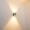 Mora Vägglampa LED Rostfritt stål, 2-ljuskällor