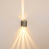 Mora Vägglampa LED Rostfritt stål, 2-ljuskällor