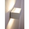 Lutec Lampor Lutec vägglampa utomhus, Vägglampa LED Vit, 1-ljuskällor