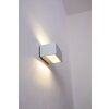 Lutec Lampor Lutec vägglampa utomhus, Vägglampa LED Vit, 1-ljuskällor