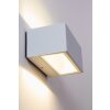 Lutec Lampor Lutec vägglampa utomhus, Vägglampa LED Vit, 1-ljuskällor