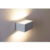 Lutec Lampor Lutec vägglampa utomhus, Vägglampa LED Vit, 1-ljuskällor