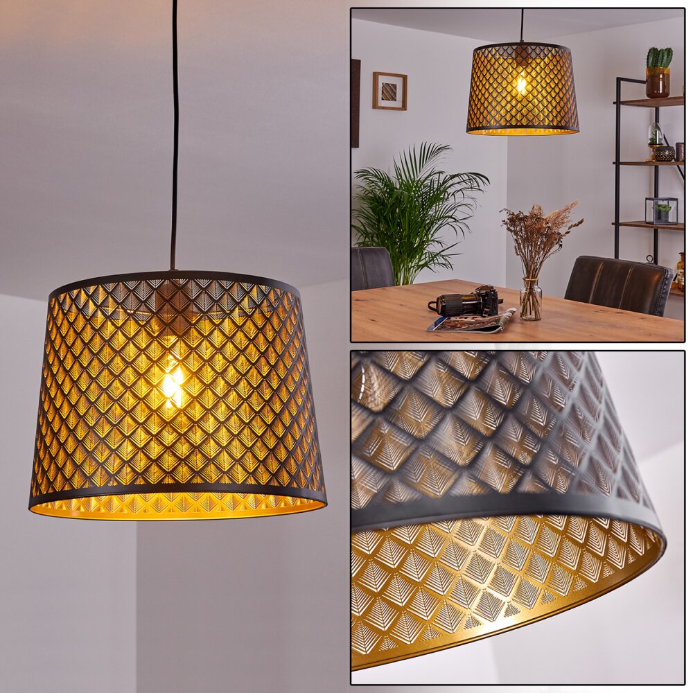 Libreville Pendellampa Svart, 1-ljuskällor main product photo