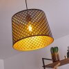 Libreville Pendellampa Svart, 1-ljuskällor