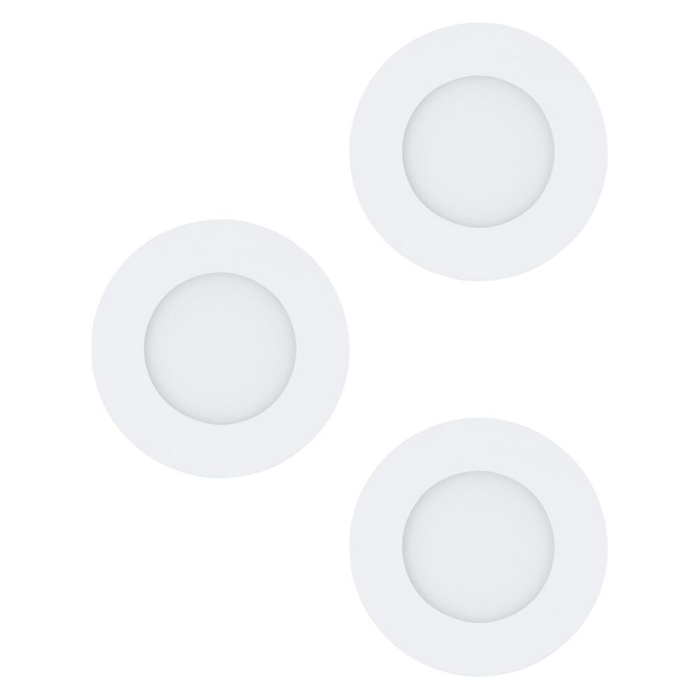 Eglo Lampor FUEVA Infälld lampa LED Vit, 3-ljuskällor main product photo