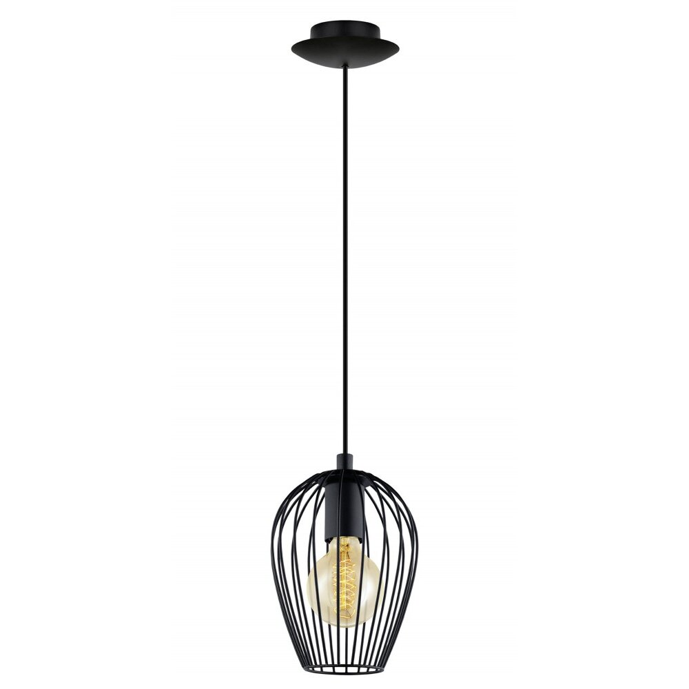 Eglo Lampor NEWTOWN Pendelbelysning Svart, 1-ljuskällor main product photo
