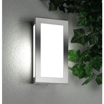 CMD Long vägglampa utomhus, Vägglampa Rostfritt stål, 1-ljuskällor