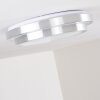 Mirabeau Taklampa LED Vit, 2-ljuskällor, Fjärrkontroll, Färgväxlare
