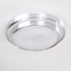 Mirabeau Taklampa LED Vit, 2-ljuskällor, Fjärrkontroll, Färgväxlare