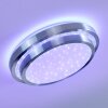 Mirabeau Taklampa LED Vit, 2-ljuskällor, Fjärrkontroll, Färgväxlare