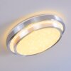 Mirabeau Taklampa LED Vit, 2-ljuskällor, Fjärrkontroll, Färgväxlare