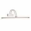 Ideallux BOW Vägglampa LED Krom, 110-ljuskällor
