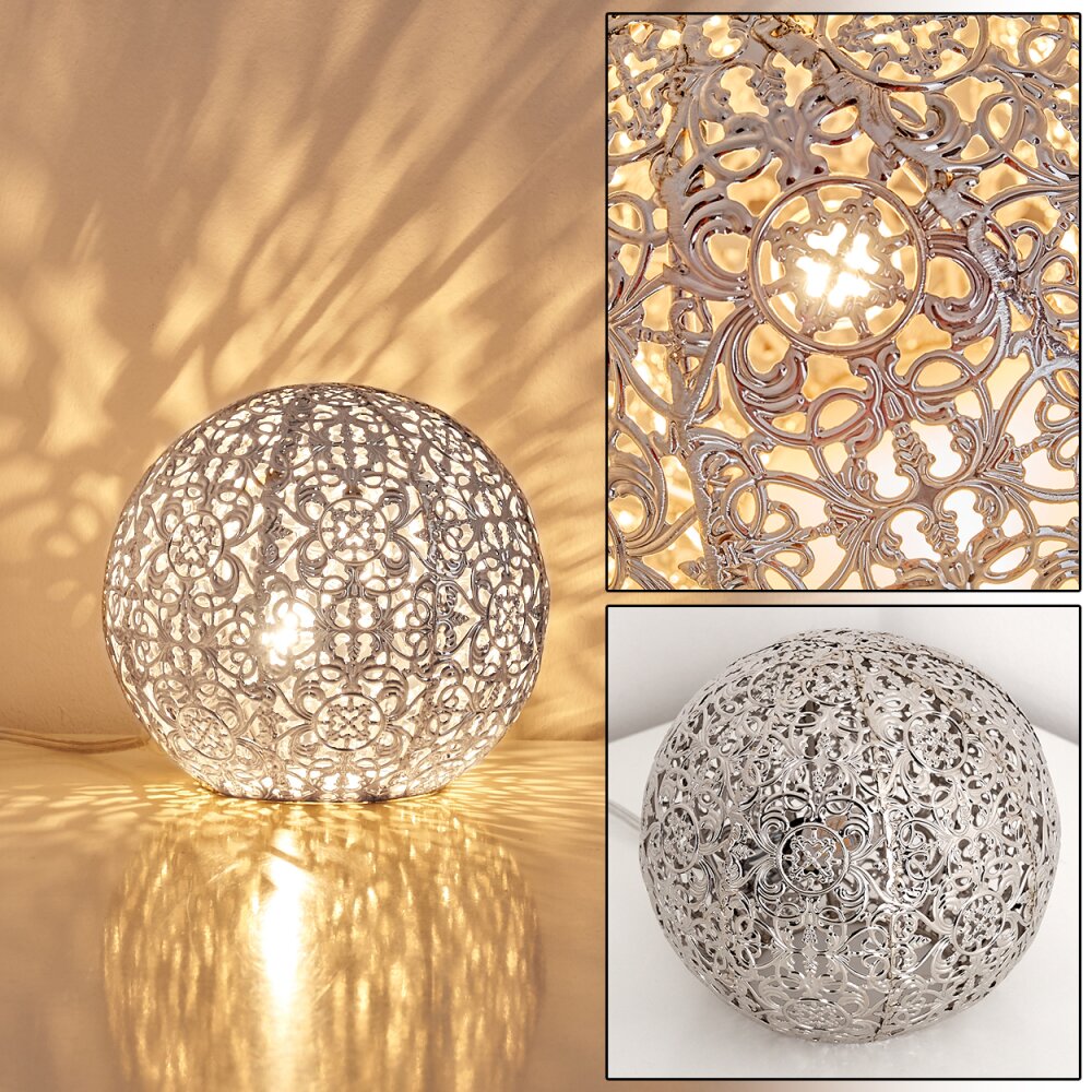 Kobenhavn Bordslampa Silver, 1-ljuskällor main product photo