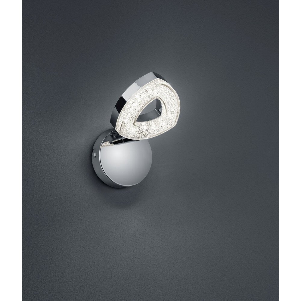 Reality TOURS Vägglampa LED Krom, 1-ljuskällor main product photo