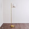 Hogatza Golvlampa Mässing, 1-ljuskällor
