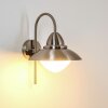 Gielas vägglampa utomhus, Vägglampa Färg i rostfritt stål, 1-ljuskällor
